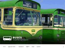 Tablet Screenshot of buses.org.uk